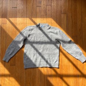 Vintage Gray Orlon Acrylic Cropped Sweater size XS/S